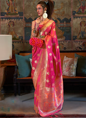 Rani Woven Silk Saree
