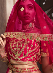 Rani and Off White Silk Bridal Wear